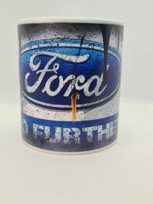 Ford Distressed Paint Design Mug