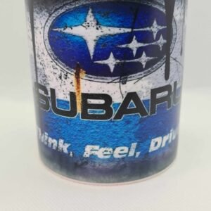 Subaru Distressed Paint Design Mug