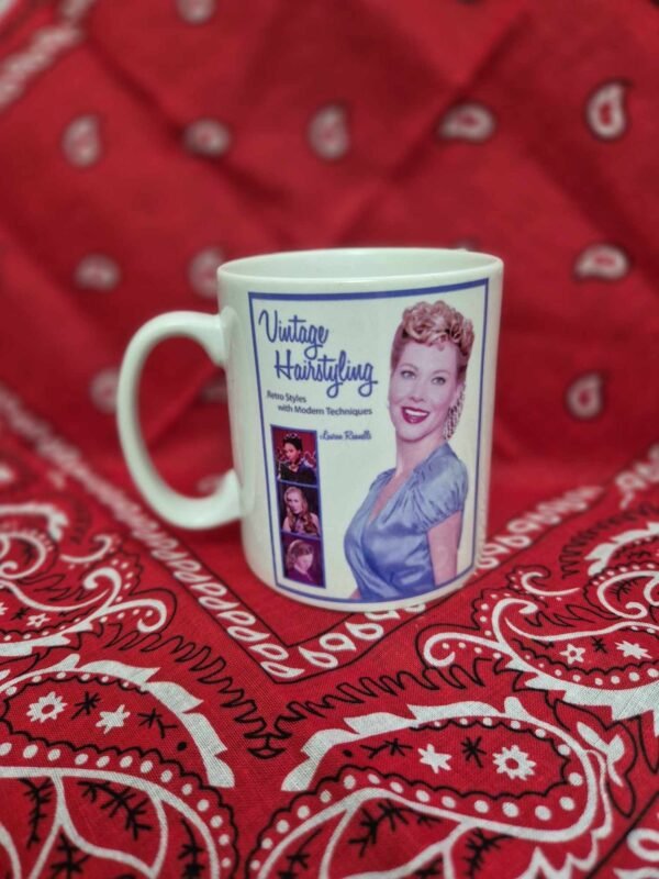 Vintage Hair styling Mug - Image 2