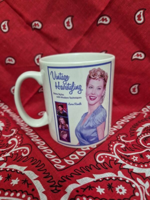 Vintage Hair styling Mug - Image 3