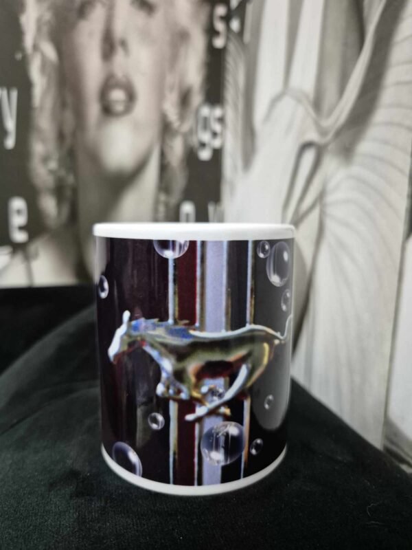 Mustang Rain Badge Mug