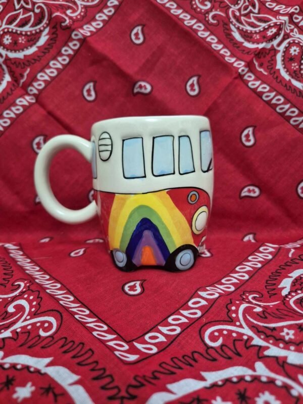Volkswagen VW T1 Camper Rainbow Bus - Image 3