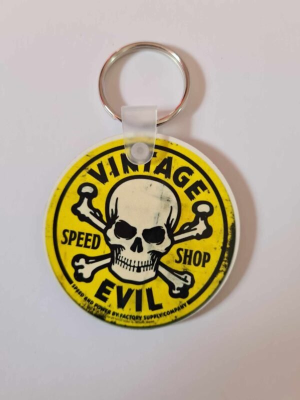 Vintage Evil  Keyring