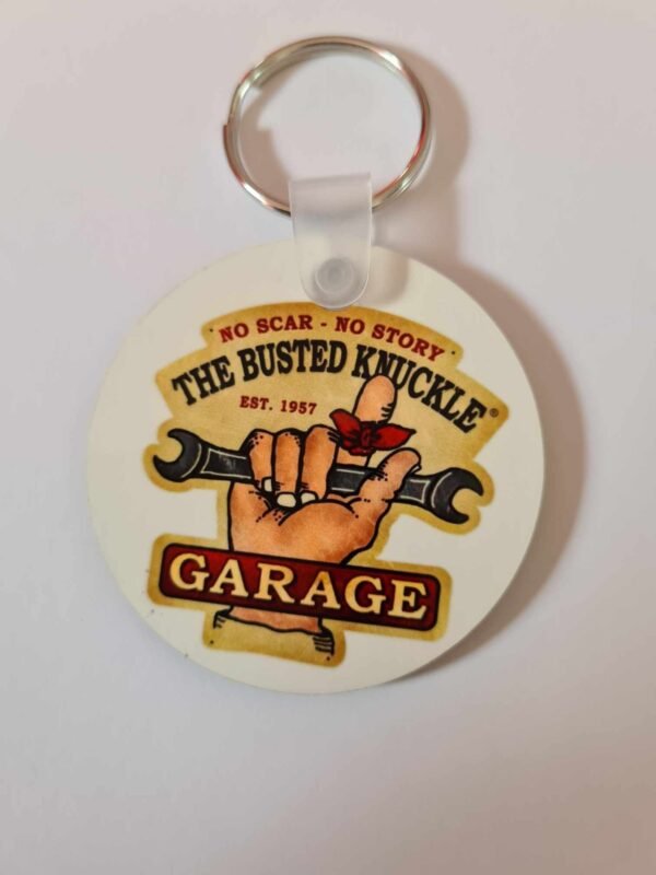 Busted Knuckle Garage Keyring
