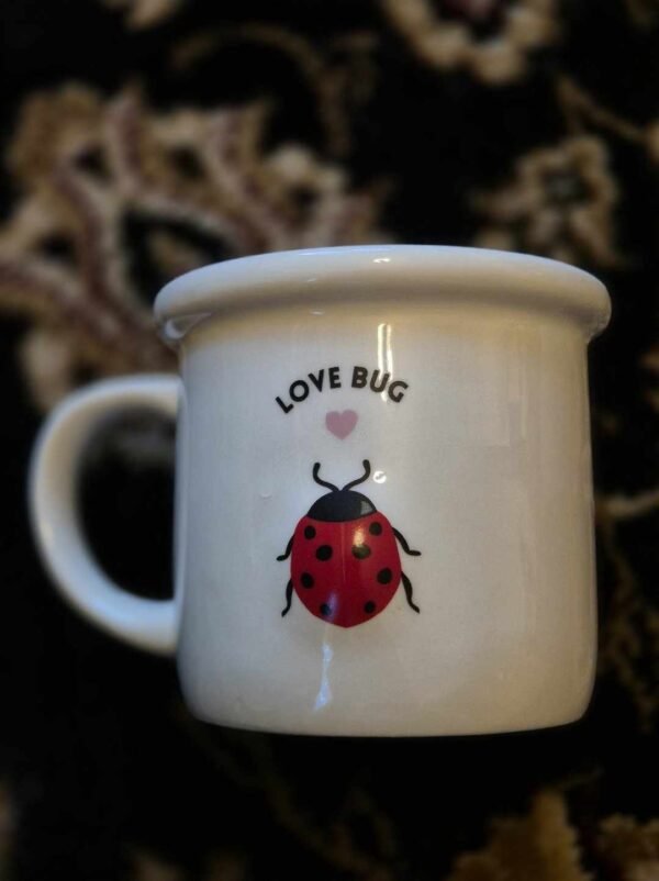 Love Bug Mug with 3D Ladybird - Image 2