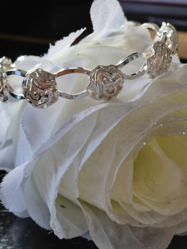 Sliver Bangle Roses - Image 2