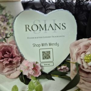 Slate Heart Plaque (Personalised)