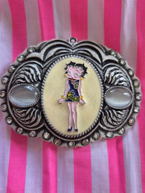 Heavy Betty Boop Belt Buckle