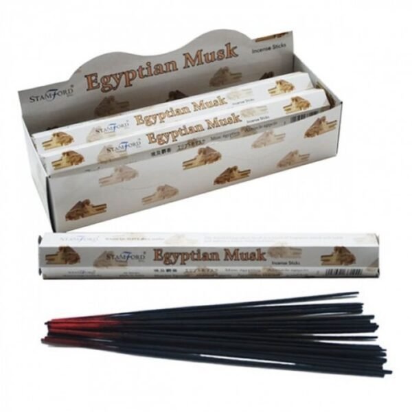 Stamford Premium Hex Incense Sticks Egyptian Musk