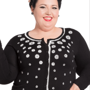 Vixen Curve Leticia Rose Embroidery Cardigan