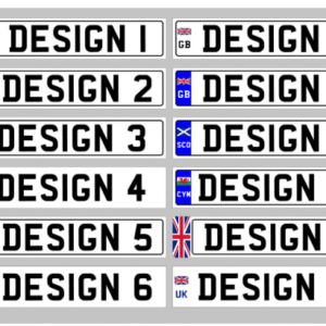 Printed Number Plates