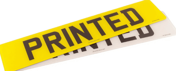 Printed Number Plates - Image 2