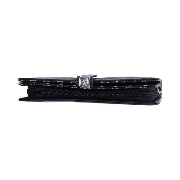 Spirit Board Embossed Purse Ouija Wallet Black 18.5cm - Image 2