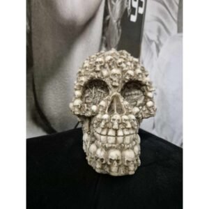 Multiple Skulls Head Decoration