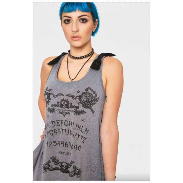Ouija Board Grey Vest